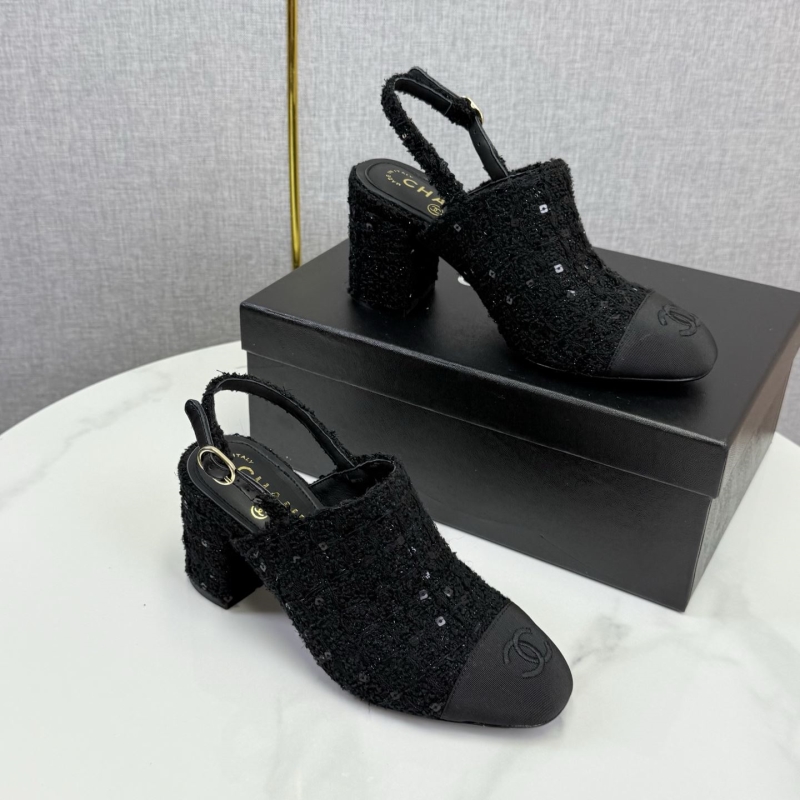 Ch**el heeled shoes